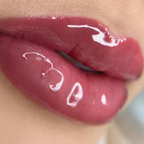 Lip Blushing Session with One Touch Up