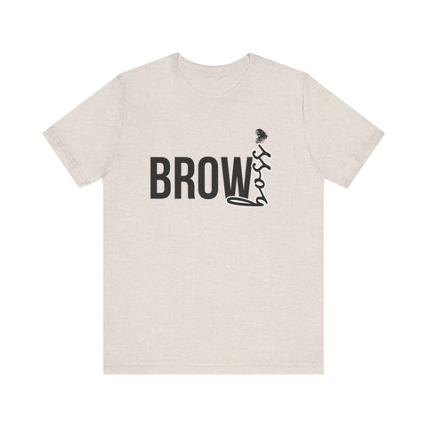 Brow Boss - Unisex Jersey Short Sleeve Tee
